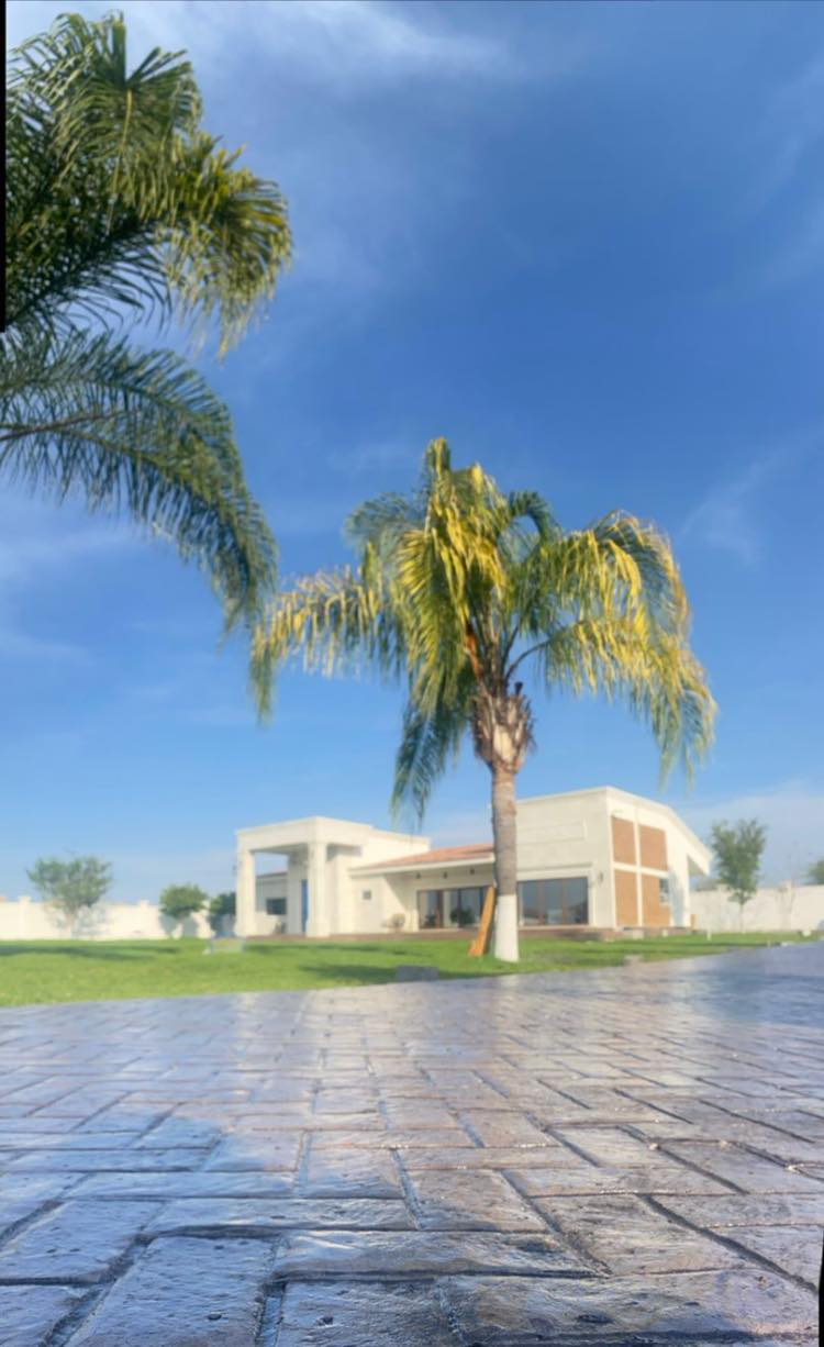 Modern residential entrance